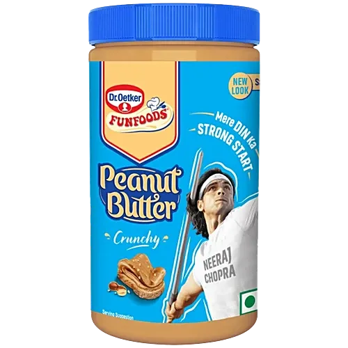 Funfoods Peanut Butter Crunchy 750gm
