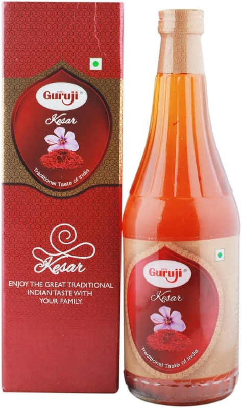 #Guruji Kesar Sharbat 750ml