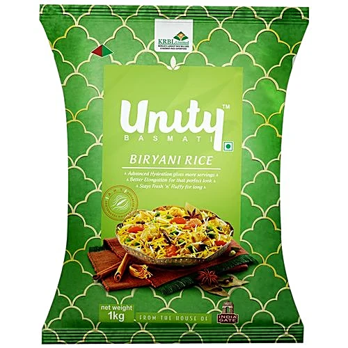 Unity Biryani Basmati Rice 1kg