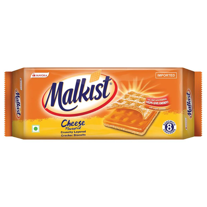 Mayura Malkist Cheese Biscuits 144gm