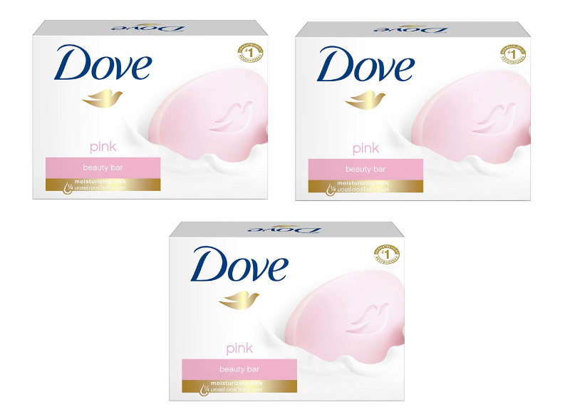 Dove Pink Soap 3*125g