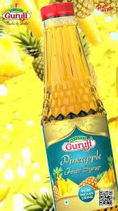Guruji Pineapple Sharbat 750ml