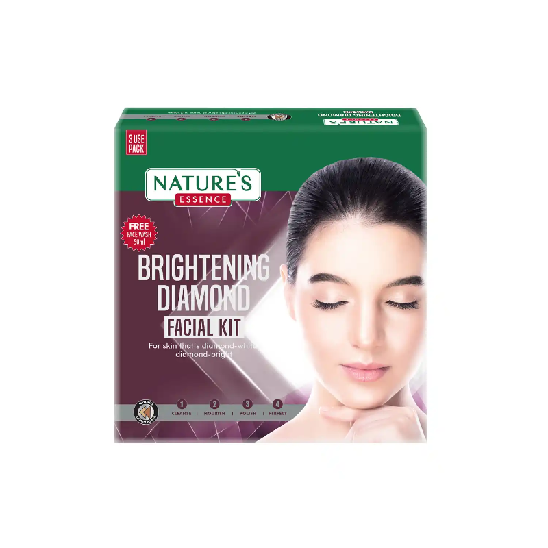 Natures Brighteing Diamond Facial Kit60g