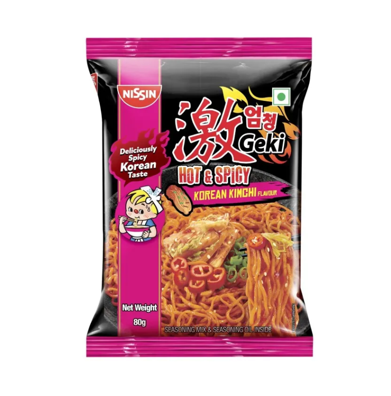 Nissin Korean Cheese Noodles H&S 80gm
