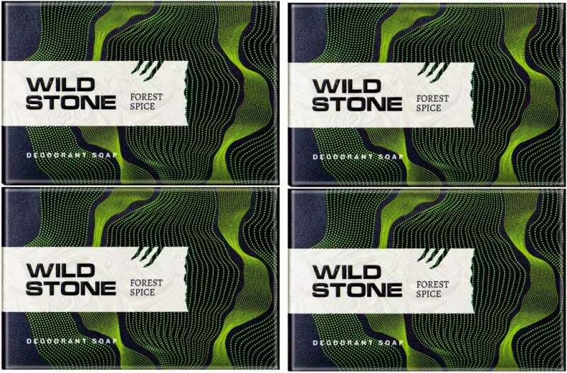 Wild Stone Forest Spice Soap 4*125gm