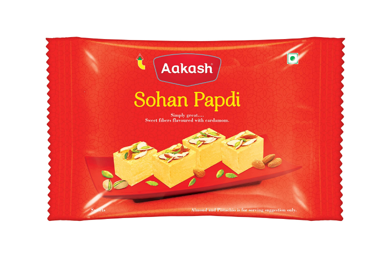 #Aakash Sohan Papdi 400g