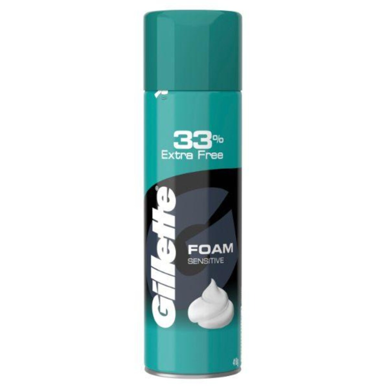 Gillette Shaving Foam Snsetive 418gm