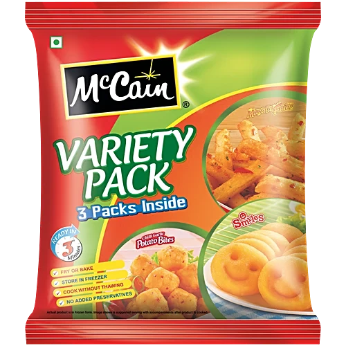 Mccain Variety Pack 550g