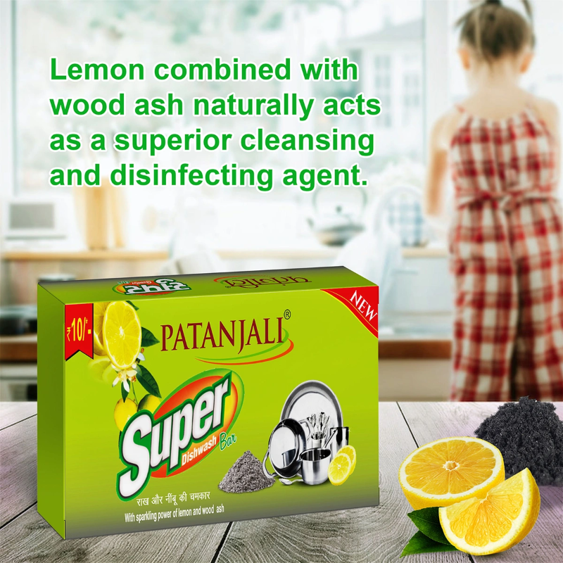 Patanjali Super DishWash Bar 145gm