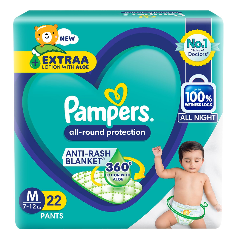 Pampers Blue M 22N