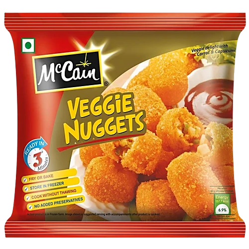 Mccain Frozen Veggie Nuggets 325gm
