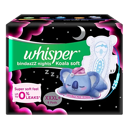 Whisper Bindazzz Nights XXXL+ 4pads