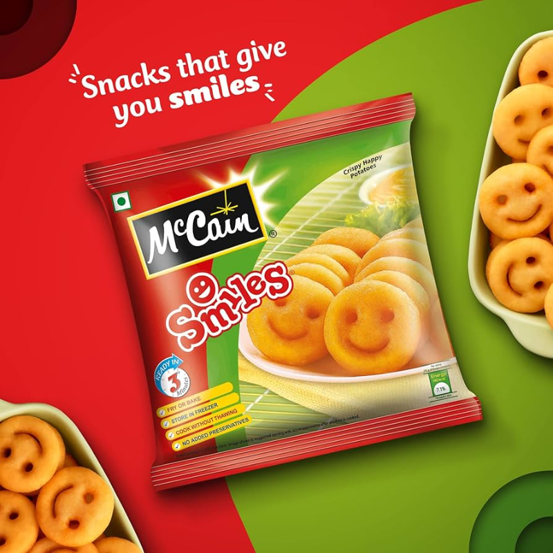 Mccain Smiles 175g