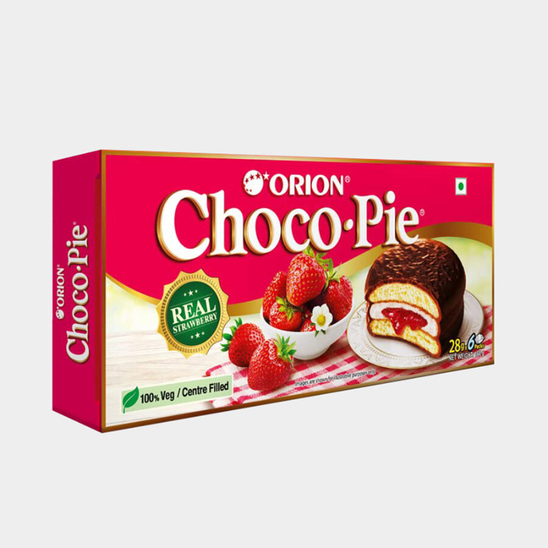 Orion Choco-Pie Real Strawberry 25g 10rs