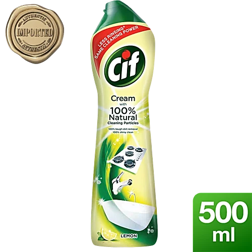 Cif Lemon Natural Cleaning Partic. 500ml