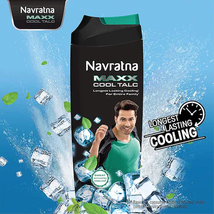 Navratna Maxx Cool Talc 100g