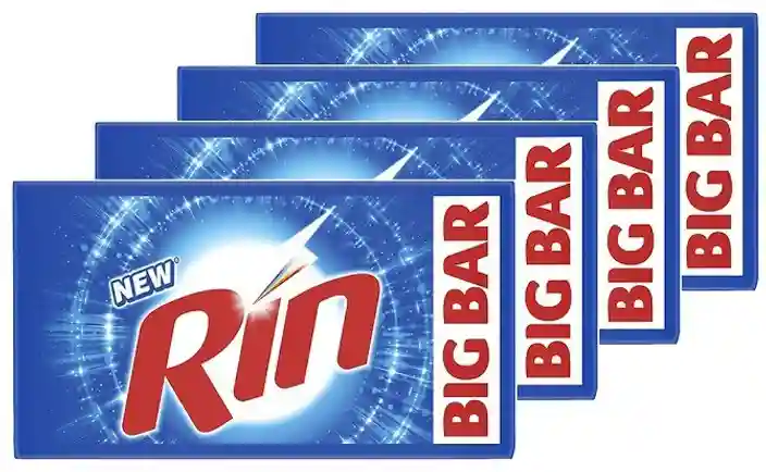 Rin Big Bar Soap 4*250gm