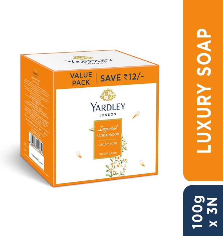 Yardley Imperial SandalWood Soap 3*100Gm
