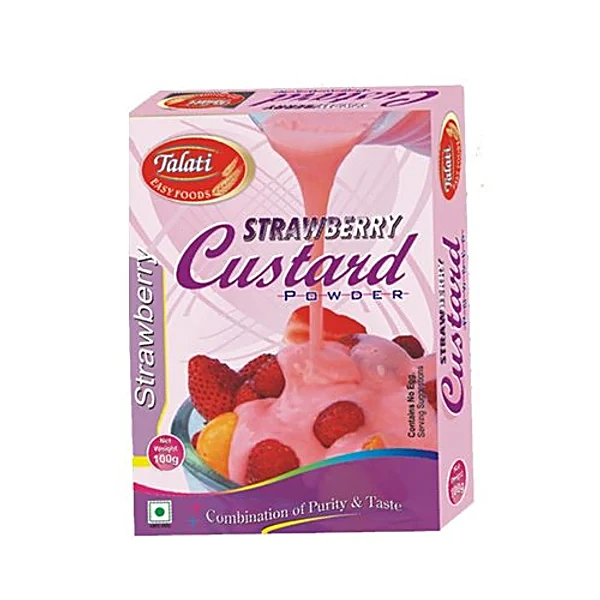 Talati Custurd Powder Srawberry 100gm