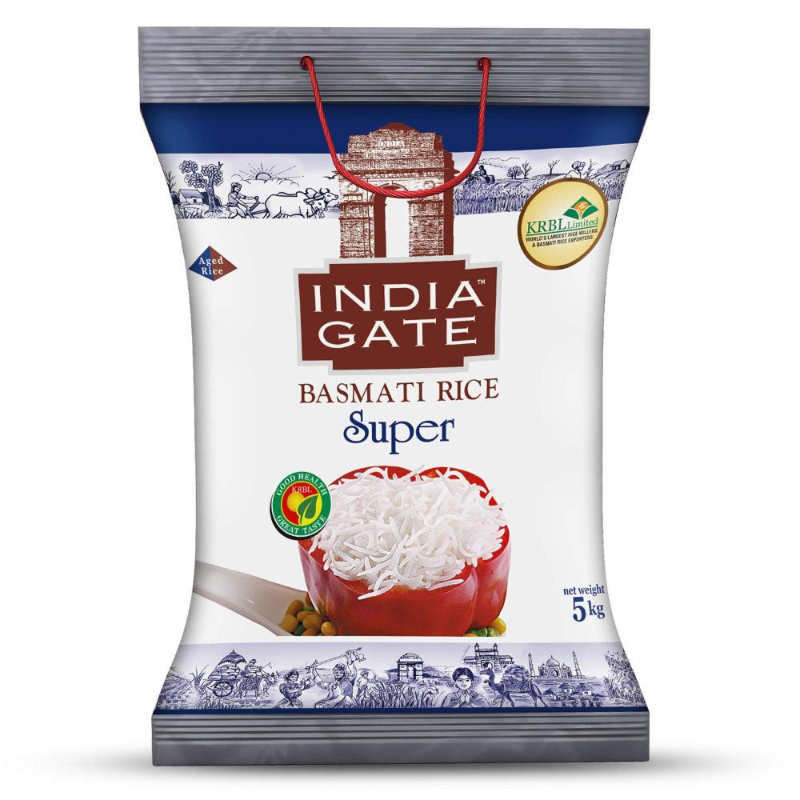 India Gate Rice Super 5+1kg