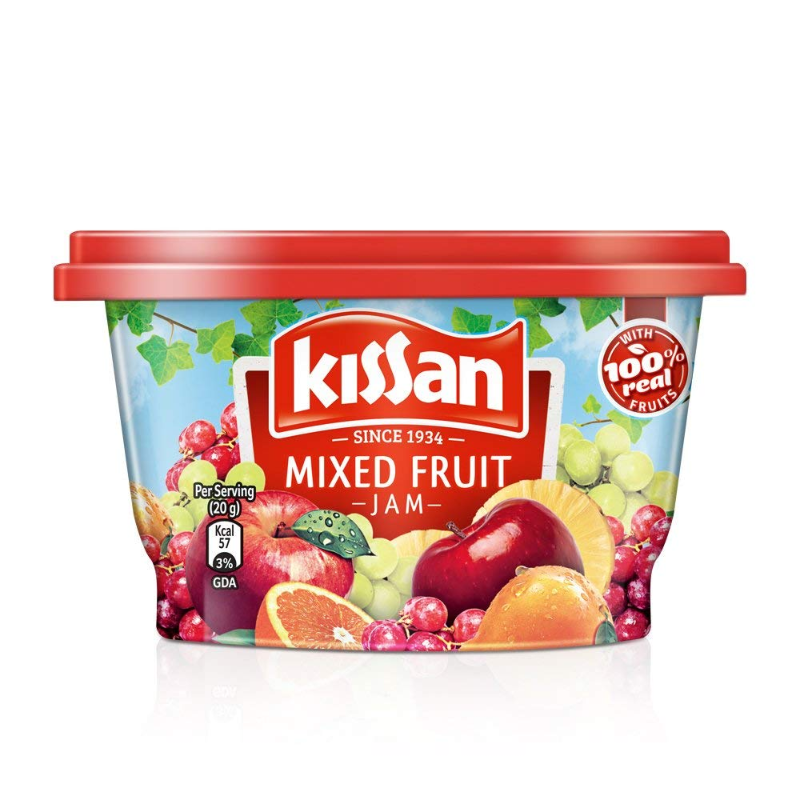 Kissan Fruit Jam Cup 90gm