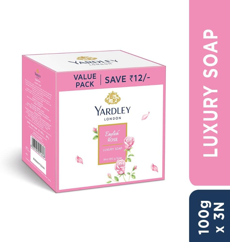 Yardley English Rose Soap 3*100gm