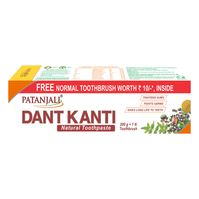 Patanjali Dant Kanti Natural 200g