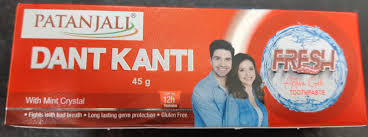 Patanjali Fresh Active Gel Mint Paste45g