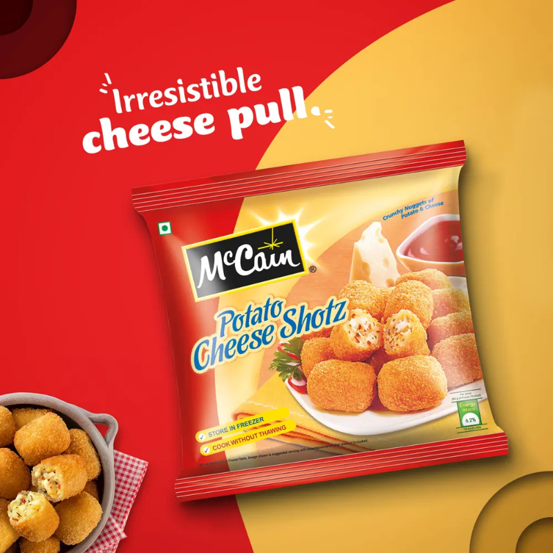 Mccain Potato Cheese Shotz 250gm