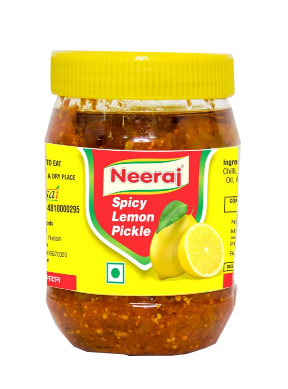 Neeraj Spicy Lemon Pickle 500Gm