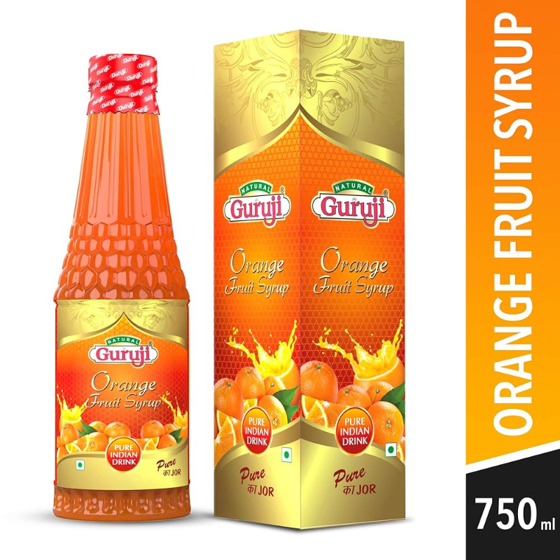 Guruji sharbat Orange 750ml