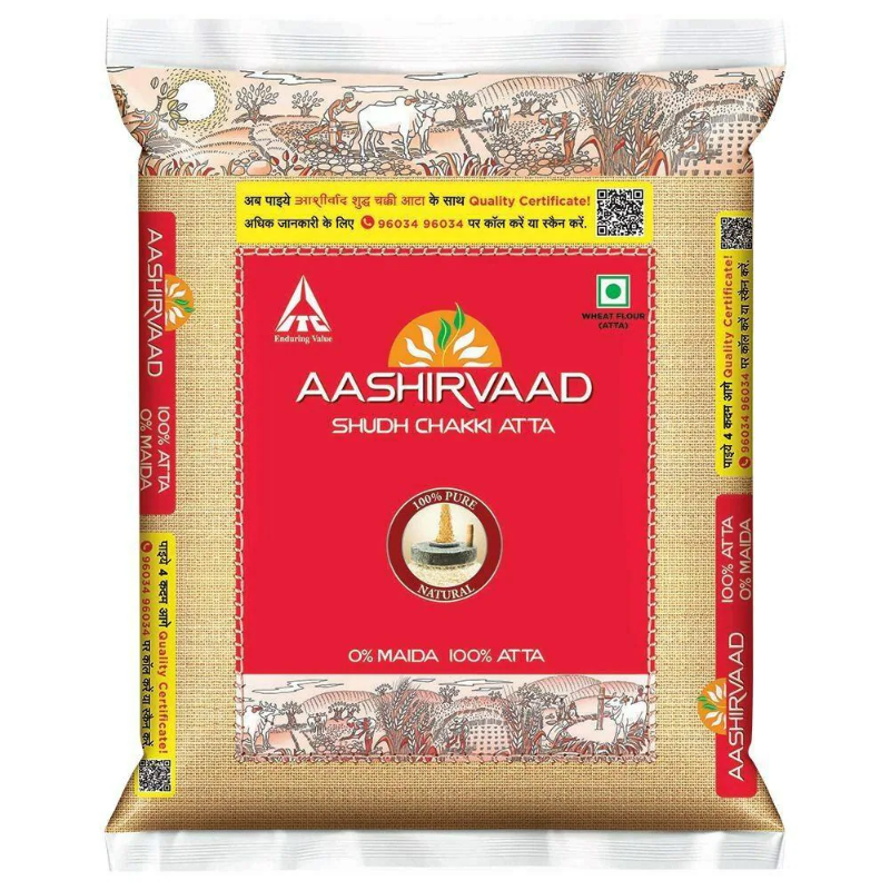 Aashirwad Wheat Atta 5kg