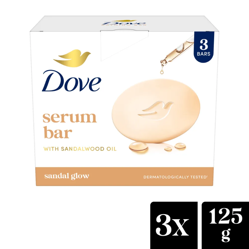 Dove Sandal Soap 3*125g