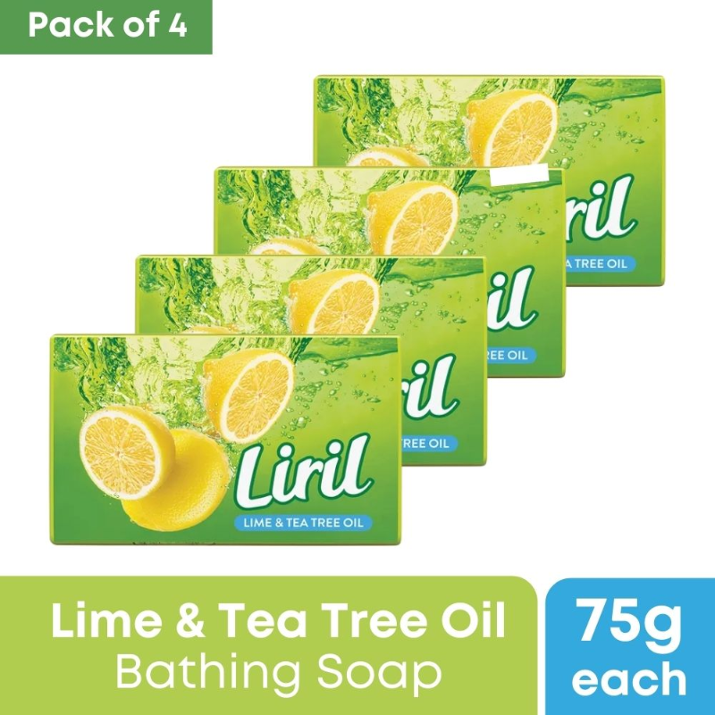 Liril Lemon & Tt Oil Soap 75Gm Set
