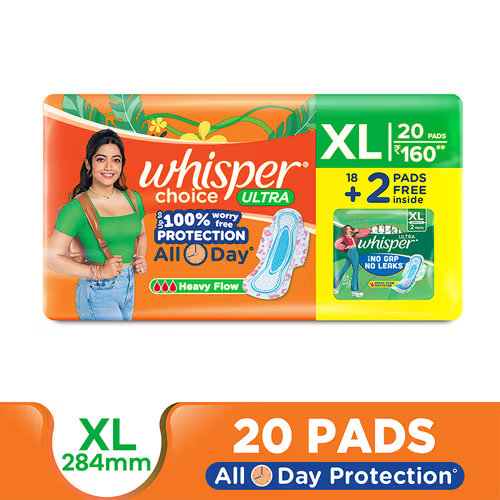 Whisper Choice Ultra XL 20Pads