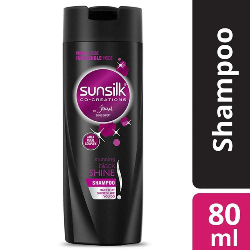 Sunsilk Black Shampoo 80ml
