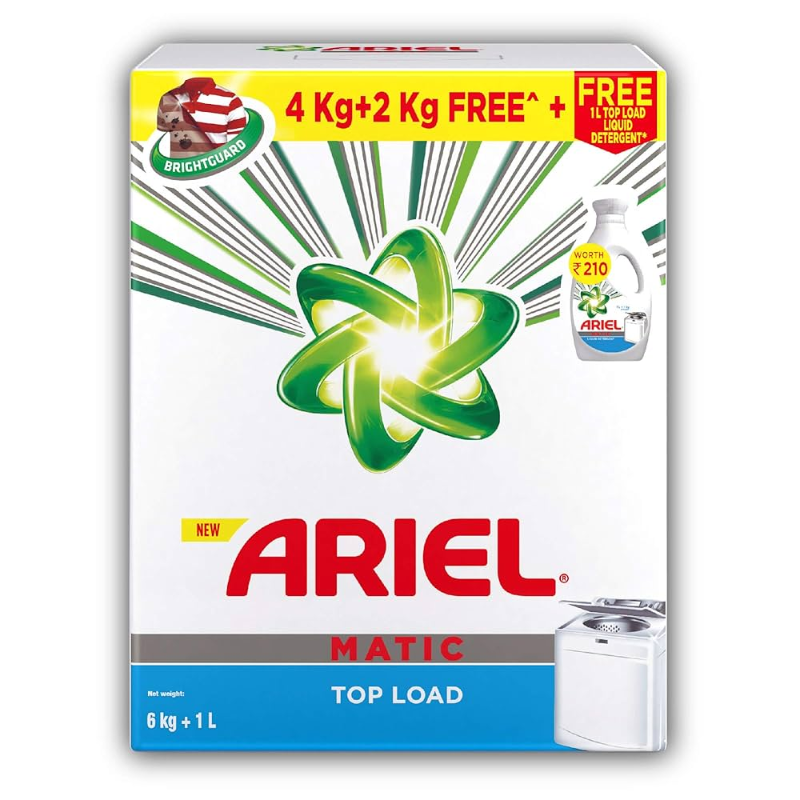 Ariel Matic Top Load 4+2kg