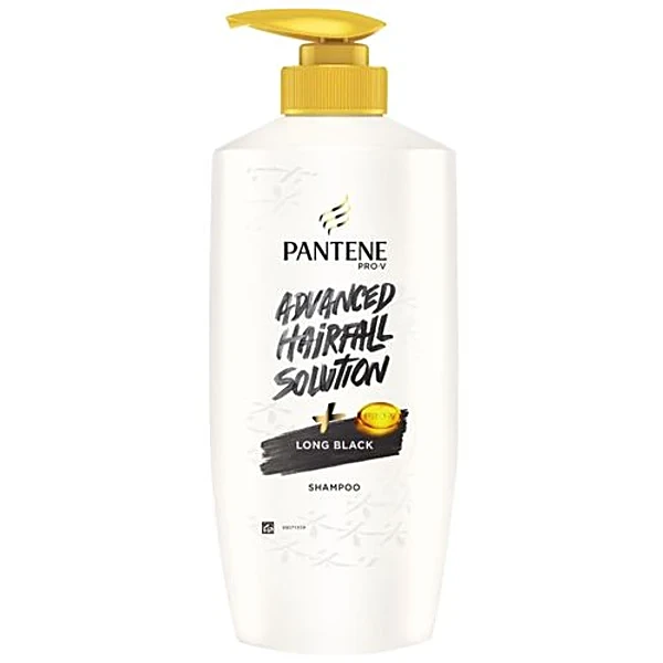 Pantene S Long Black 650ml Pump