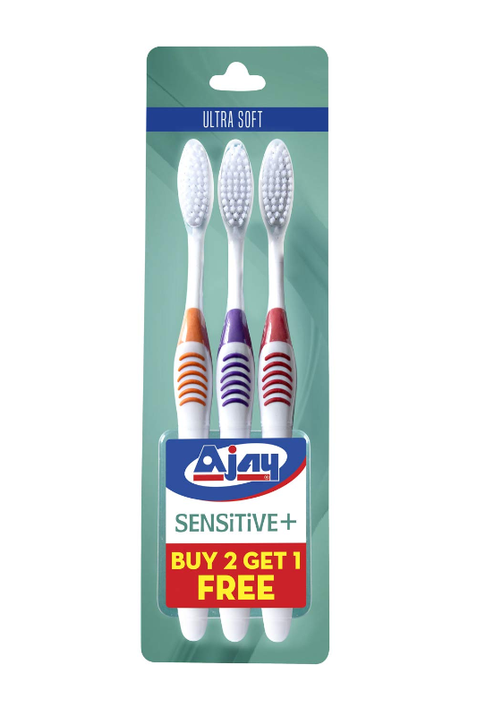 Ajay Brush Ultra Soft 2+1