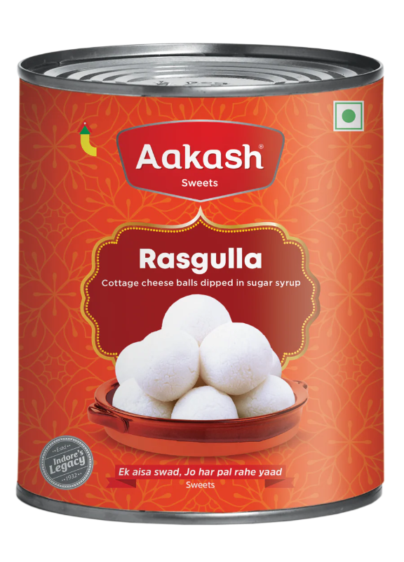 Aakash Rasgulla 500Gm