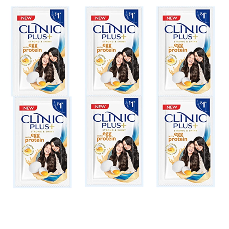 Clinic Plus Shampoo Pouch Combo 6Ml*16