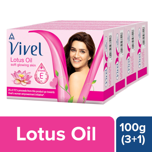 Vivel Soap Lotus 4*100gm