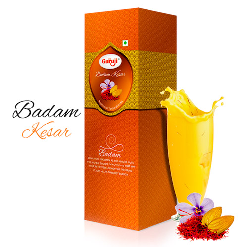 Guruji Thandai kesar badam 750ml