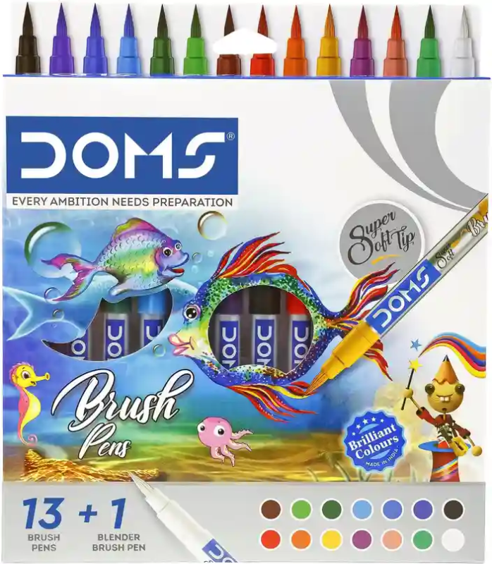 Doms Brush pens 14 Shades