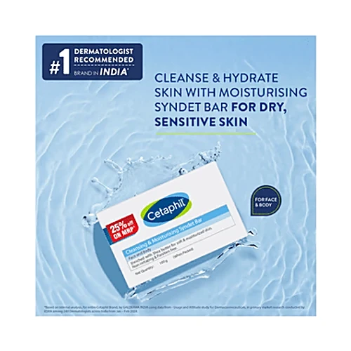 Cetaphil Syndet Bar Soap 100 gm