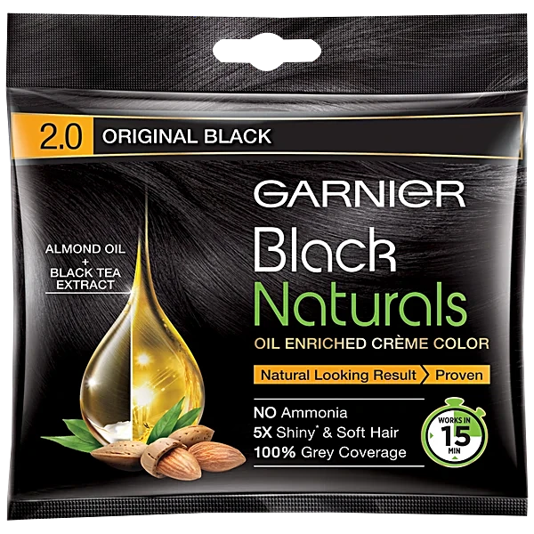Garnier Oil Enriched Creme N.Black 2.0