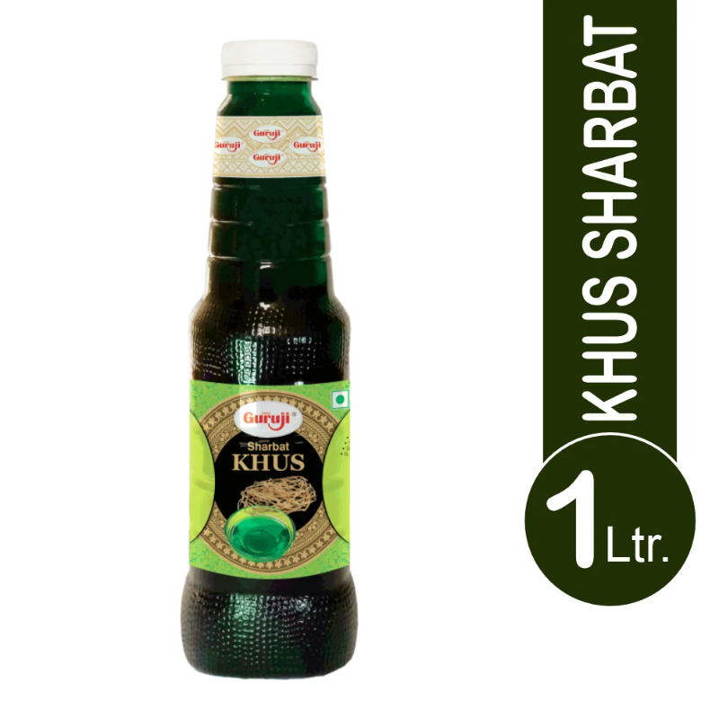 Guruji Khus Sharbat 750ml