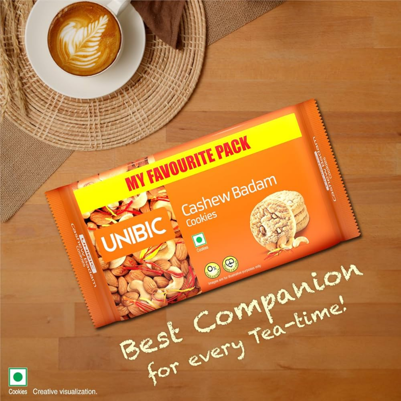 Unibic Cashew Badam Cookies 300g