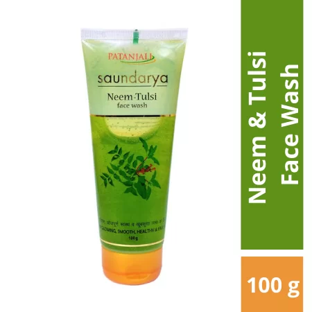 Patanjali Neem &Tulsi FaceWash 100g