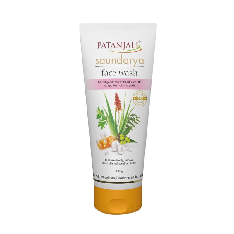 Patanjali Facewash Saundary 100g